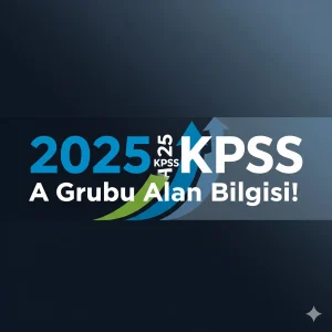 2025 KPSS A Grubu Alan Bilgisi!