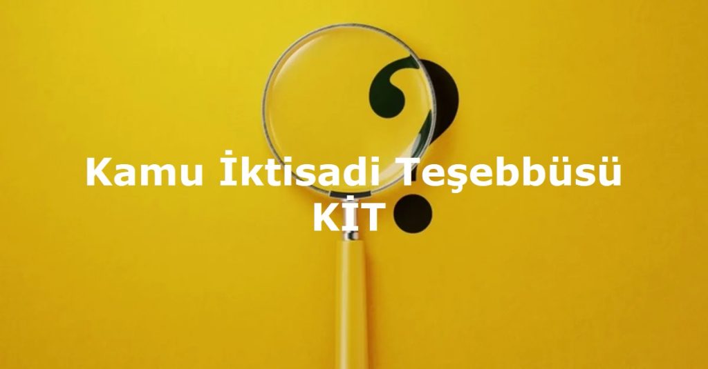KİT’ler Hakkında Bilmeniz Gereken Her Şey: Tarih, Mevzuat ve Ekonomiye Etkileri
