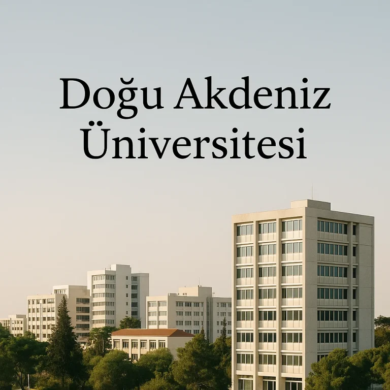 Doğu Akdeniz Üniversitesi Taban Puanları ve Başarı Sıralamaları