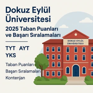 İzmir Dokuz Eylül Üniversitesi (DEÜ) Taban Puanları ve Başarı Sıralamaları