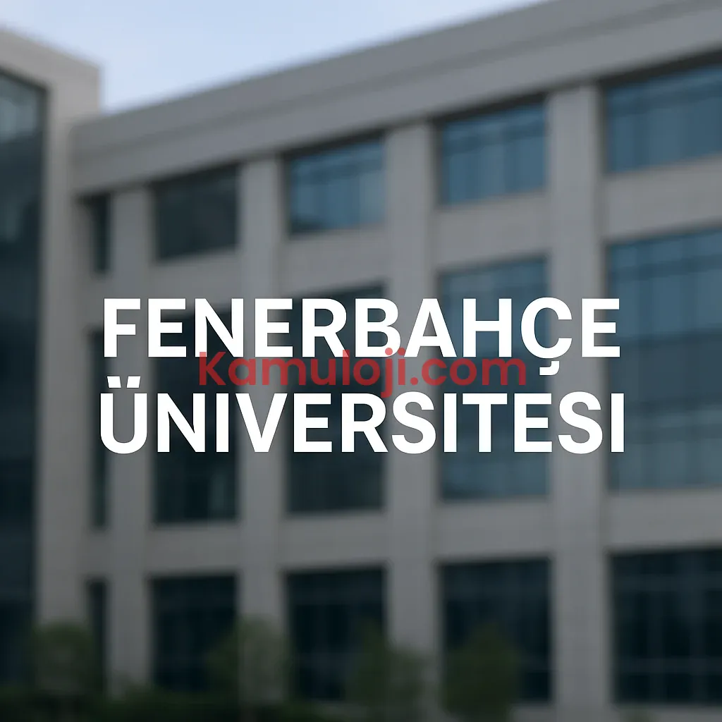 Fenerbahçe Üniversitesi Taban Puanları ve Başarı Sıralamaları