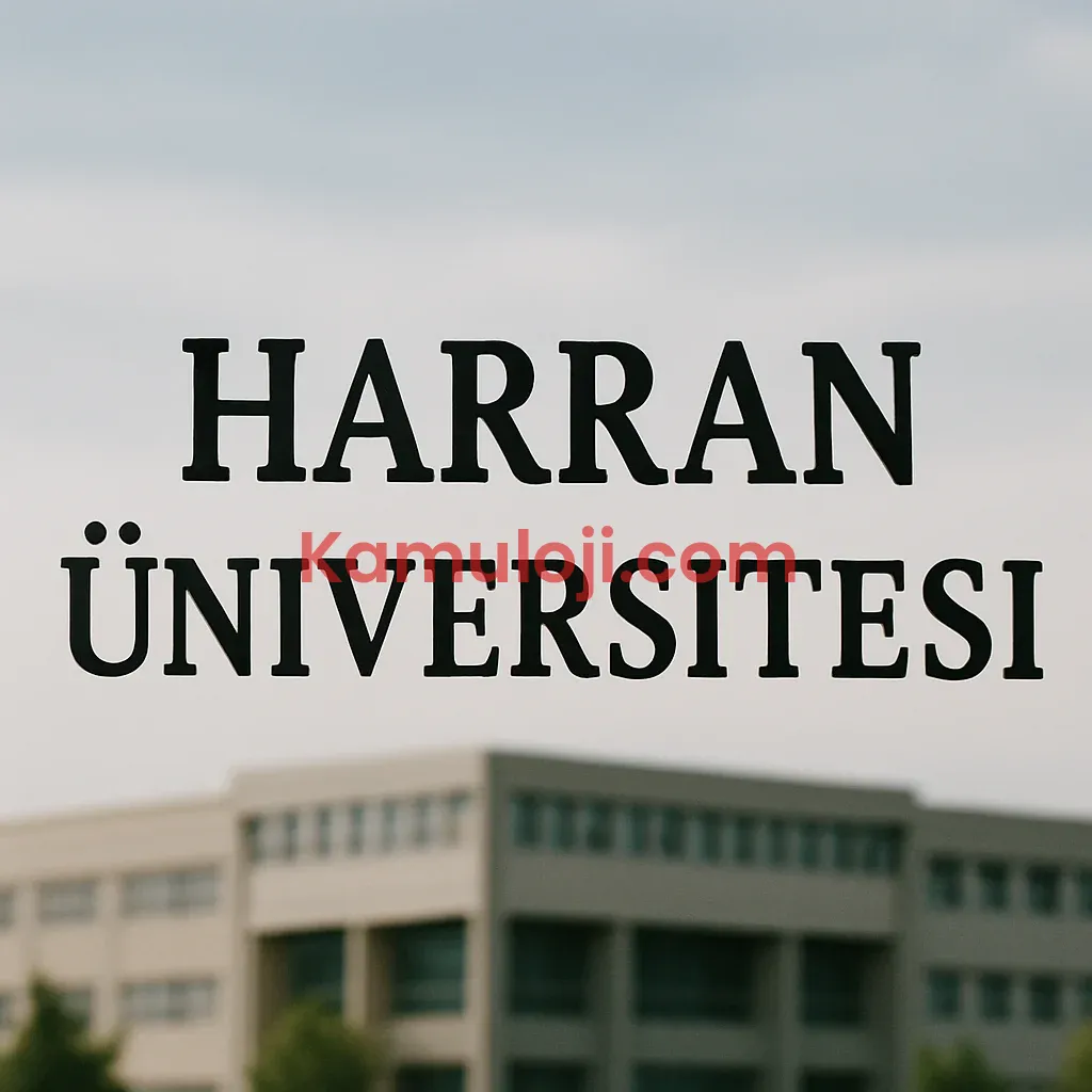 Harran Üniversitesi (HRÜ) Taban Puanları ve Başarı Sıralamaları