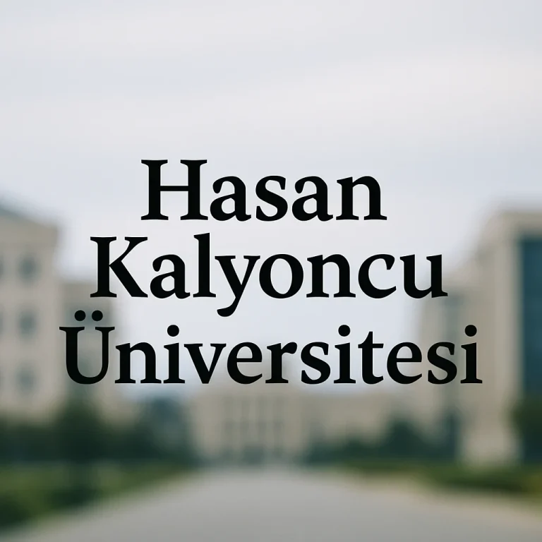 Hasan Kalyoncu Üniversitesi Taban Puanları ve Başarı Sıralamaları