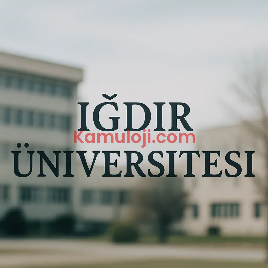 Iğdır Üniversitesi (IÜ) Taban Puanları ve Başarı Sıralamaları