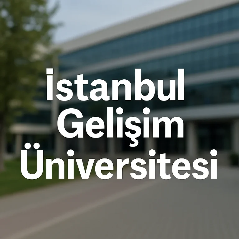 İstanbul Gelişim Üniversitesi Taban Puanları ve Başarı Sıralamaları