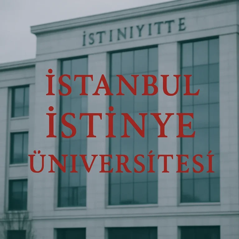 İstanbul İstinye Üniversitesi Taban Puanları ve Başarı Sıralamaları