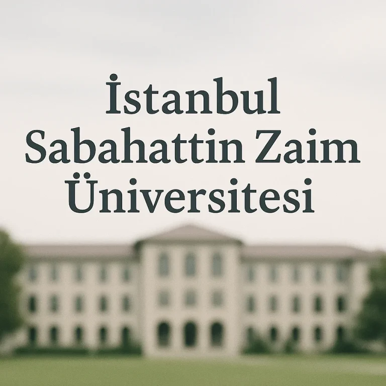 İstanbul Sabahattin Zaim Üniversitesi Taban Puanları ve Başarı Sıralamaları