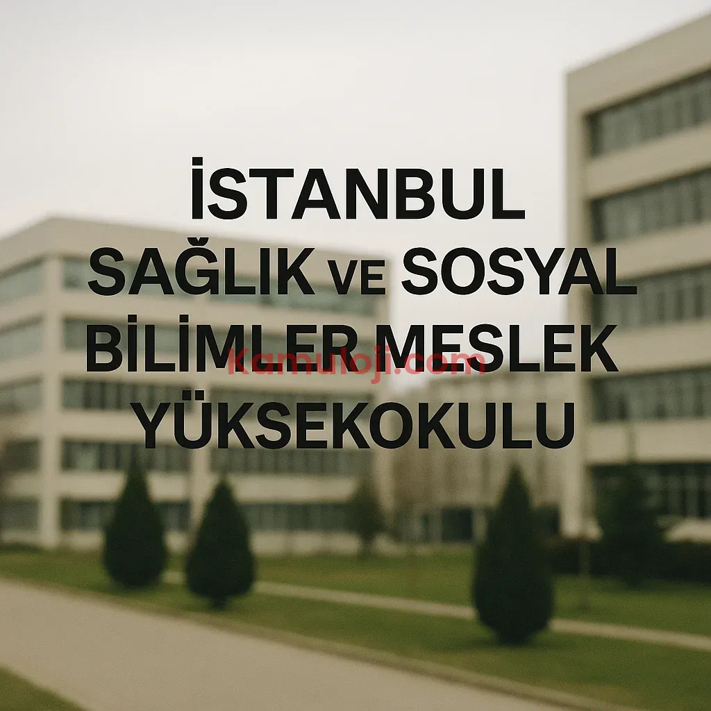 İstanbul Sağlık ve Sosyal Bilimler Meslek Yüksekokul Taban Puanları ve Başarı Sıralamaları