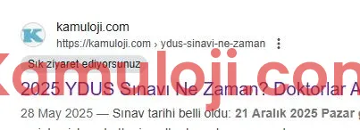 Google, Sık ziyaret ediyorsunuz