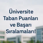 Üniversite Taban Puanları ve Başarı Sıralamaları! ÖSYM Rehberi