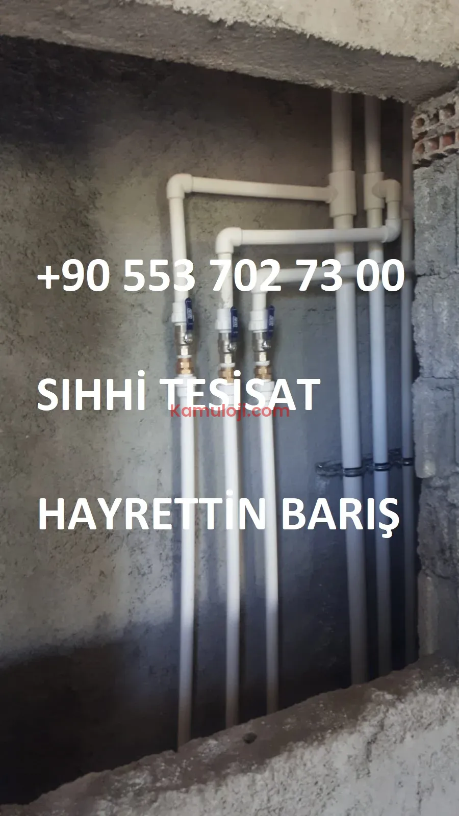 Şırnak Su ve Kalorifer Tesisatçısı – Hayrettin Barış