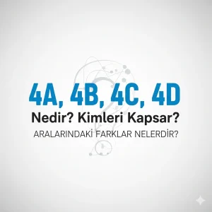 4A, 4B, 4C, 4D Nedir? Kimleri Kapsar? Aralarındaki Farklar Nelerdir?