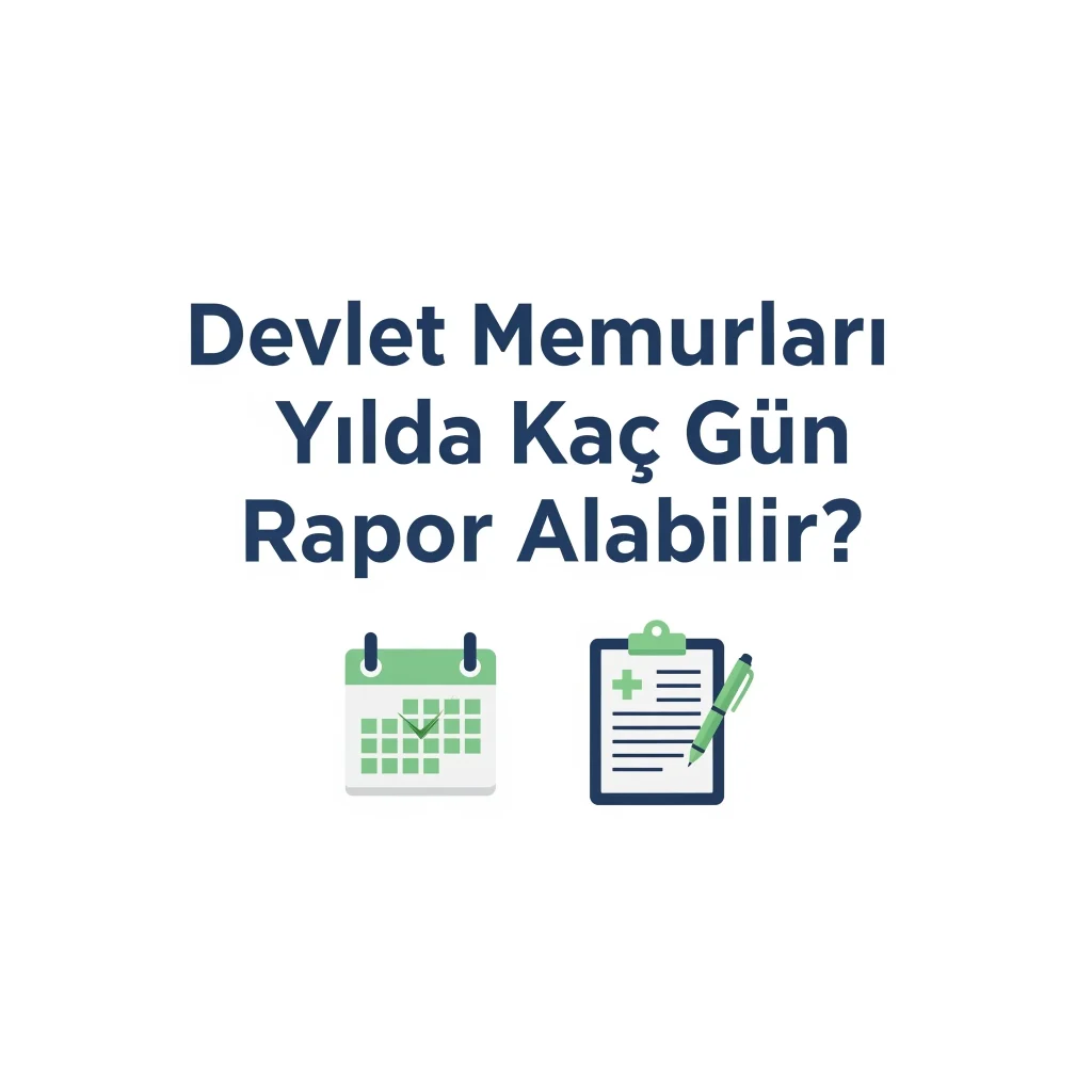 Devlet Memurları Yılda Kaç Gün Rapor Alabilir?
