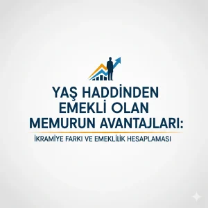 Yaş Haddinden Emekli Olan Memurun Avantajları: İkramiye Farkı ve Emeklilik Hesaplaması