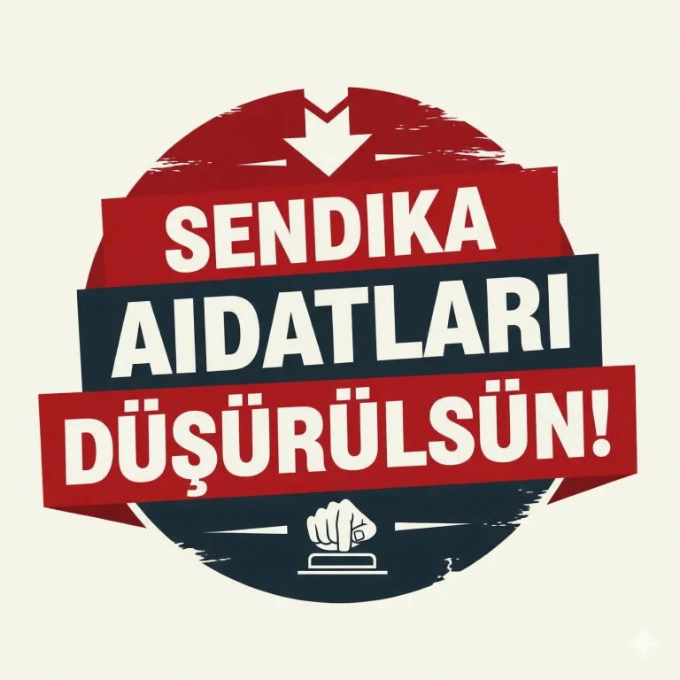 Kamu İşçilerinin Çağrısı: Sendika Aidatları Düşürülsün, Şeffaflık Sağlansın!