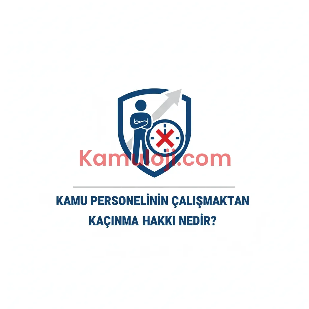 Kamu Personelinin Çalışmaktan Kaçınma Hakkı Nedir?