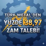 Metal İşçileri İçin Toplu Sözleşme Süreci Başladı: Türk Metal’den Yüzde 38,97 Zam Talebi!