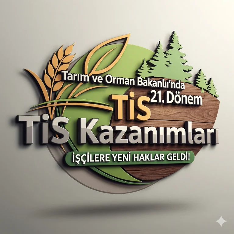 Tarım ve Orman Bakanlığı’nda 21. Dönem TİS Kazanımları: İşçilere Yeni Haklar Geldi!
