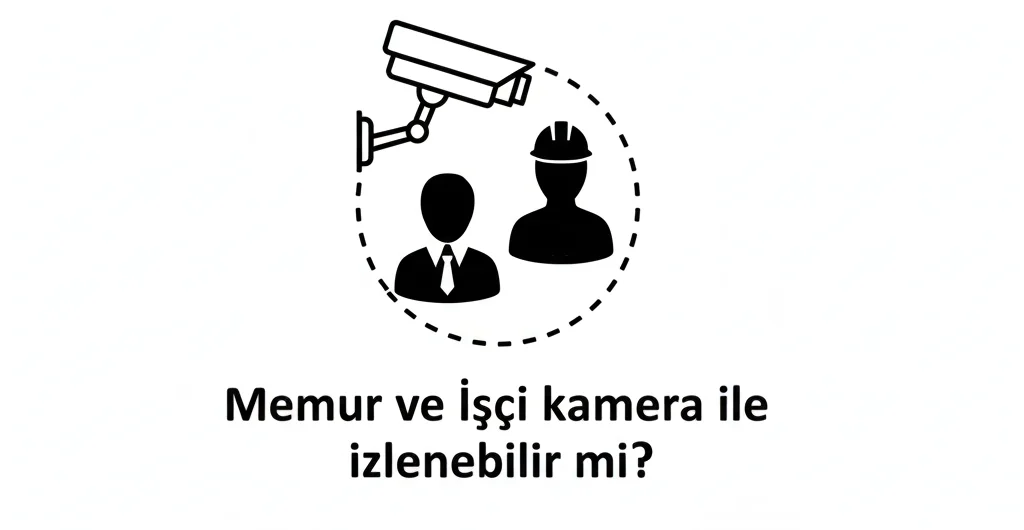 Memur ve İşçi kamera ile izlenebilir mi
